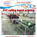 Impresora plástica del tablero del techo del PVC